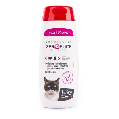 SHAMPOOING ZERO PUCE CHAT 200ML