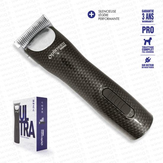 Tondeuse de coupe pour chien - Professionnelle - Optimum ULTRA