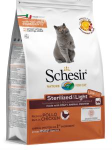 SCHESIR CHAT STÉRILISÉ - POULET - 1,5kg