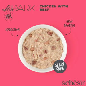 SCHESIR Chat After Dark - Poulet & boeuf - 80g