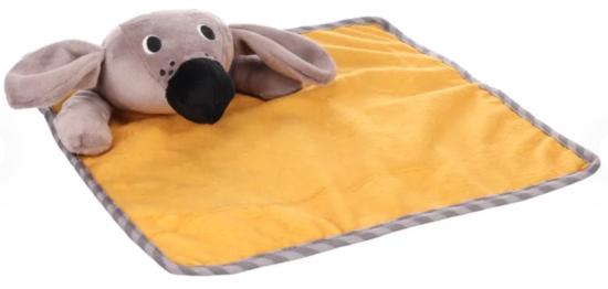 JOUET CHIOT LIVO COUVERTURE CÂLINE OCRE 29CM