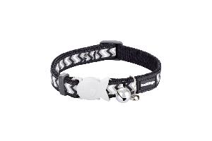 COLLIER POUR CHATS REFLEC ZIGGY 12mm x 20-32cm NOIR