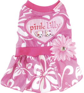 ROBE BLOOMY PINK LILLY 20CM