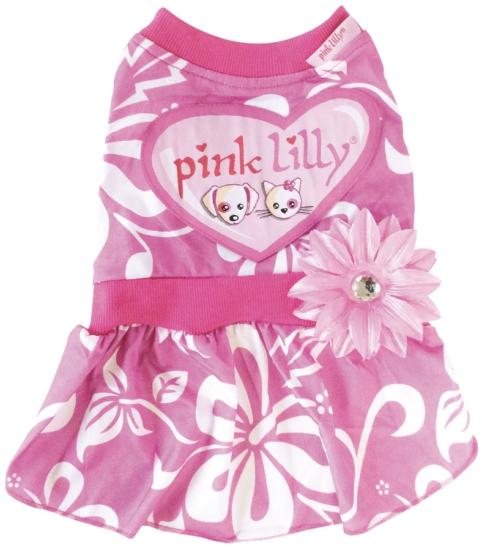 ROBE BLOOMY PINK LILLY 50CM