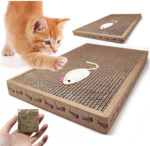 GRATTOIR CHAT PLANCHE EPAISSE 39×24CM