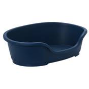 Lit chien plastique 60cm BLUE BERRY - BLEU FONCE