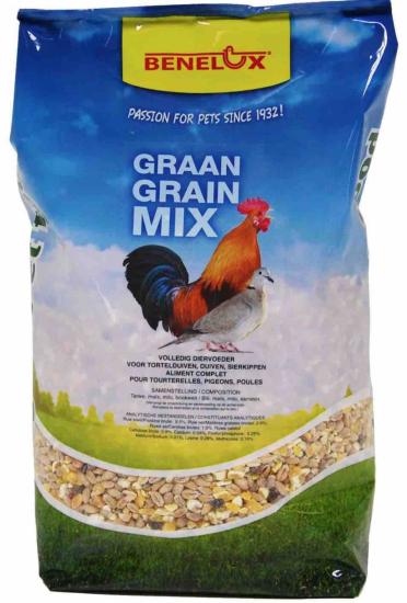 BENELUX Mélange de grains pour toutes volailles. Sachet de 1kg