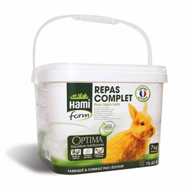 HAMIFORM Optima – repas complet lapin nain – 7 kg