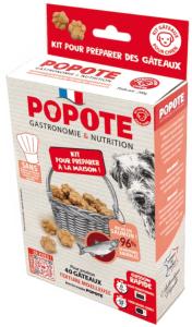 KIT FRIANDISES POPOTE CHIEN SAUMON 200 GR