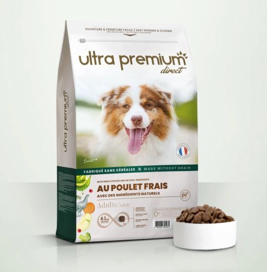 ULTRA PREMIUM SANS CEREALES CHIEN ADULTE - POULET FRAIS 12 KG