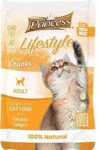 PRINCESSE LIFESTYLE POUCHES CHAT CHICKEN 100G (POULET)