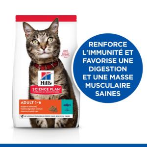 Hill's Science Plan Adult croquettes pour chat au thon 7kg