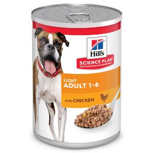 Hill's Science Plan Chien Adult light Poulet Boite 370g