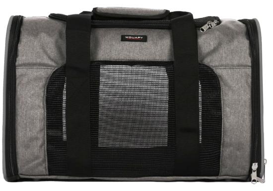 SAC TRANSPORT DETENTE GM 45*25*28 CM GRIS