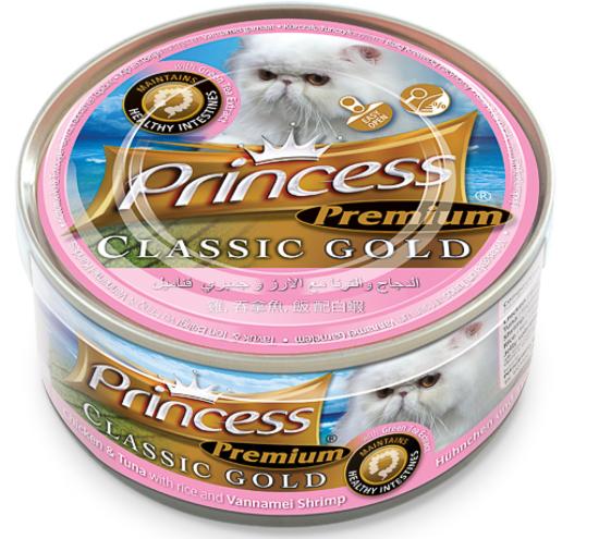 PRINCESS GOLD POULET THON CREVETTE 170g - BIENFAITS INTESTINAUX