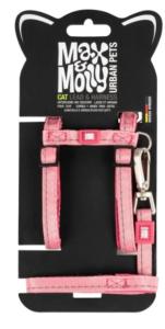 HARNAIS + LAISSE CHAT MATRIX 2.0 ROSE