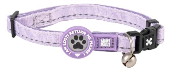 COLLIER CHAT+ ID MATRIX 2.0 LAVANDE 22-35CM