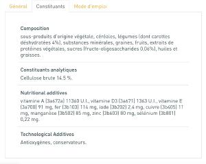 RIGAMIX MENU LAPINS NAINS 800G