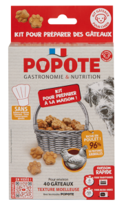 KIT FRIANDISES POPOTE CHIEN POULET 200 GR