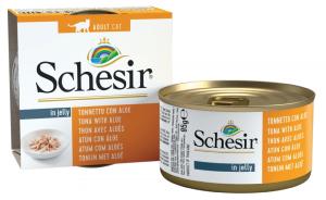 SCHESIR boite 85 g - Chaton - en gelée - Thon avec Aloès