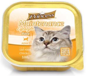 PRINCESS PATE CAT 100GR POULET