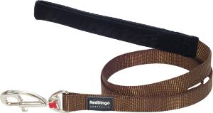 RED DINGO Dog laisse unis Classic Brown M 20mm x 1.2m