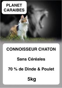 CONNOISSEUR CHATON DINDE ET POULET 5KG