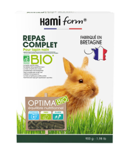 REPAS COMPLET LAPIN NAIN 900GR BIO