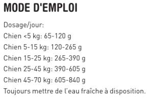 HL ADULT SAUMON 2,5KG