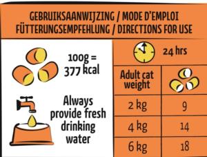 LARA CRUNCHY BITES POULET 50G
