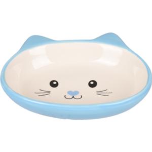 GAMELLE POUR LA NOURRITURE CHAT ISA CÉRAMIQUE BLEU CLAIR 170ML 14CM