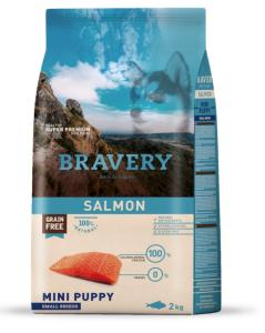 BRAVERY SALMON MINI PUPPY SMALL BREEDS 2 KG