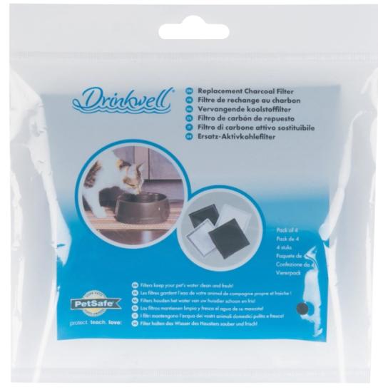 PETSAFE FILTRES CHARBON FONTAINES X4