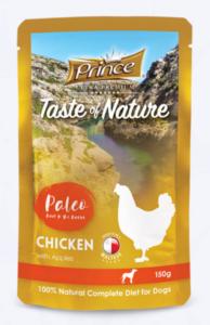 PRINCE TASTE OF NATURE PALEO POUCHES Chicken Apples 150g