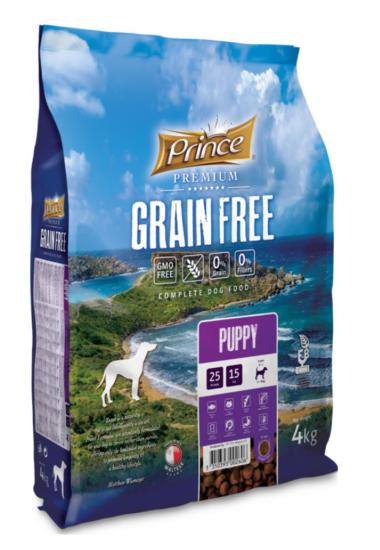 PRINCE GRAIN FREE PUPPY M/L 4KG