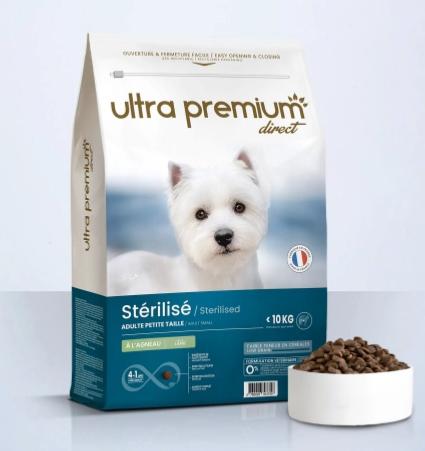 ULTRA PREMIUM CHIEN ADUTE STERILISE PETITE TAILLE 7 KG