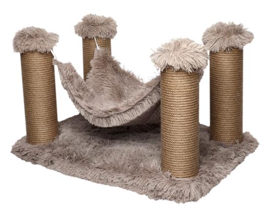 ARBRE A CHAT RENO 59x39x44cm BEIGE