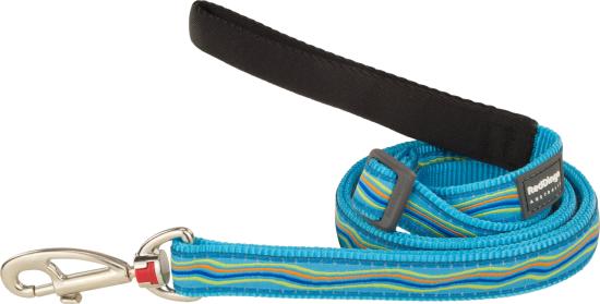 RED DINGO Dog laisse Design Dreamstream Turquoise M 20mm x 1.8m