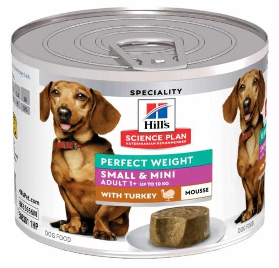 Hill's Science Plan Chien Perfect Weight S&M Dinde Boite 200g