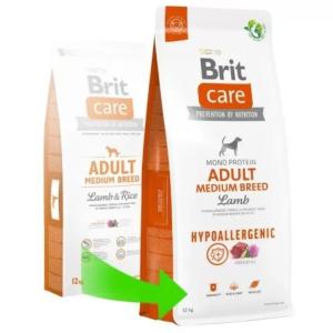 BRIT CARE - DRY DOG ADULT MEDIUM BREED - 3 KG